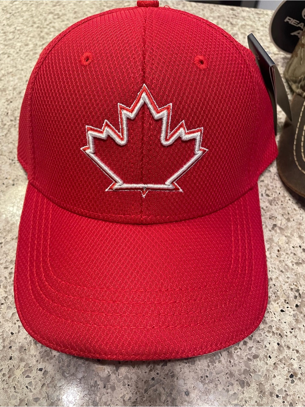 Red Maple Leaf Baseball Cap - Unbranded